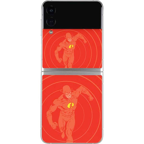 DC Comics The Flash Classic Art Pose Galaxy Z Flip3 5G Skin